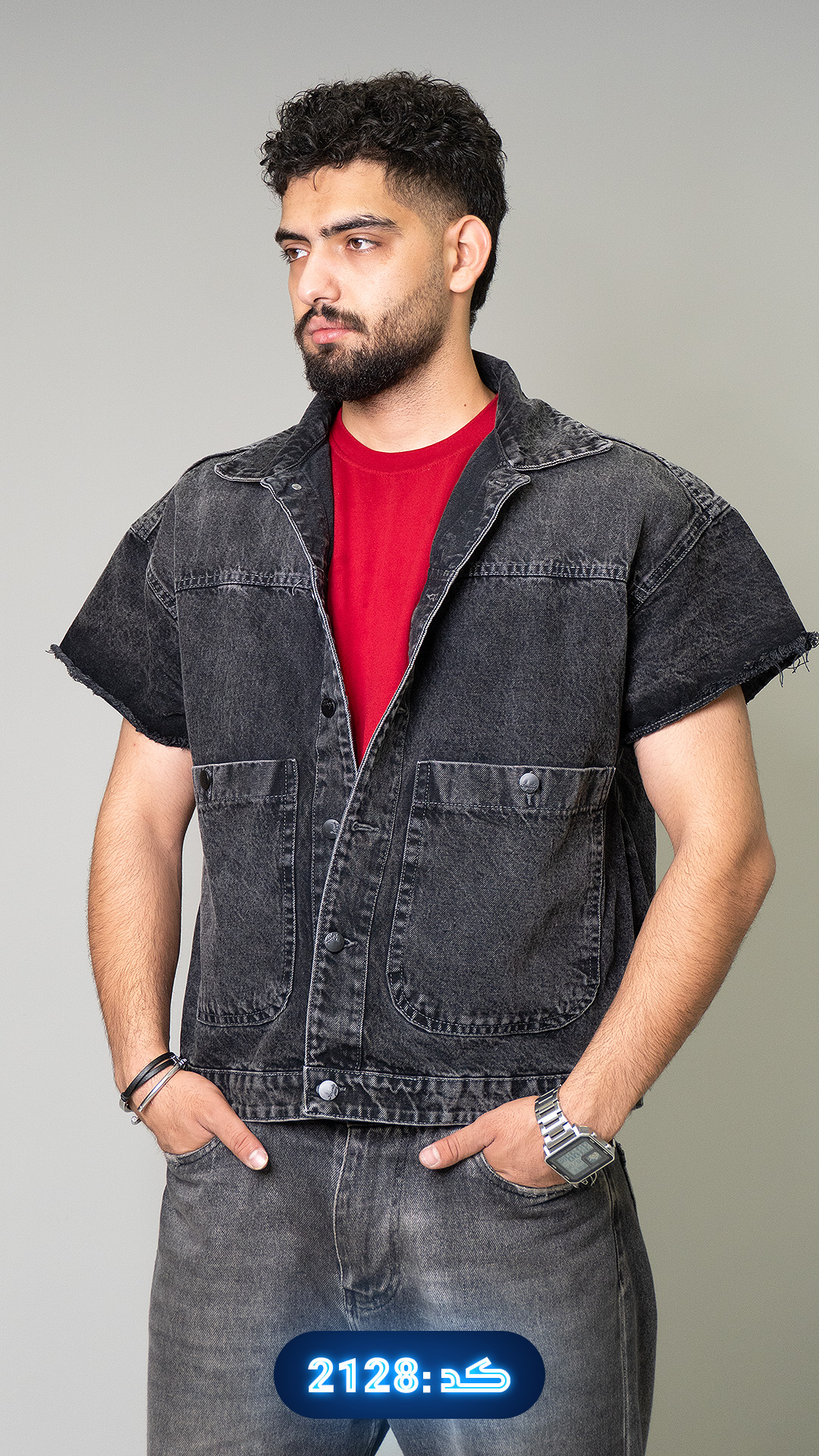 وست جین سایز بندی  M-2XL پک ۴ عددی  کد ۲۱۲۸